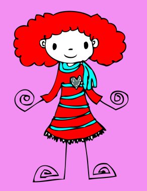 güzel kadın karikatür jaidee aile tarzı