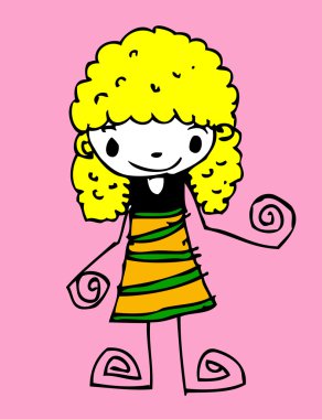 güzel kadın karikatür jaidee aile tarzı