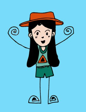 güzel kadın karikatür jaidee aile tarzı