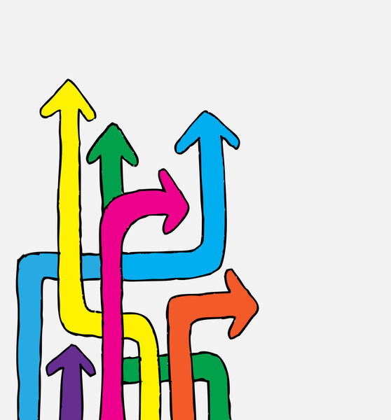 Набор значков стрелок