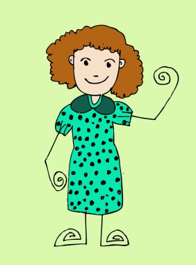 güzel kadın karikatür jaidee aile tarzı