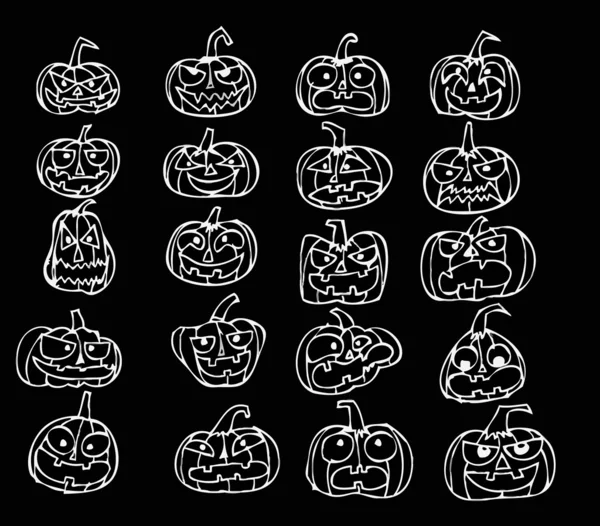 Feliz Halloween tema y halloween fondo calabaza fantasma — Vector de stock