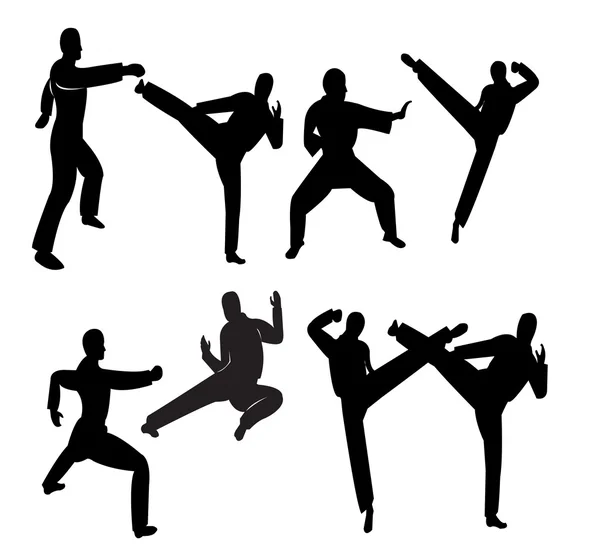 Martial art — Stockvector