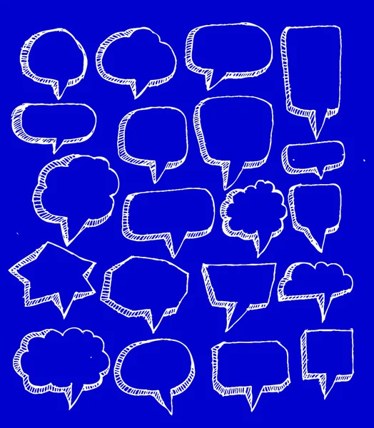 Speak bubbles — Stock Vector