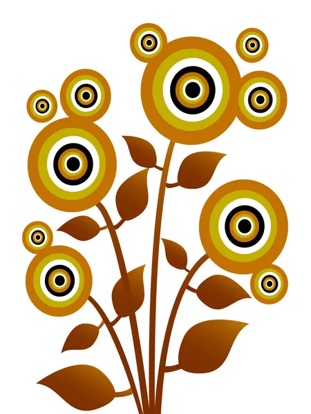 Art de la fleur — Image vectorielle