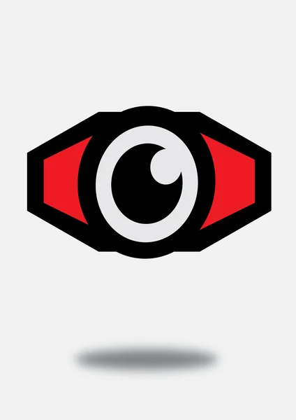 Значок ока — стоковий вектор