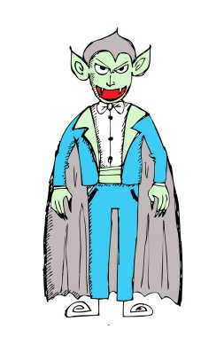 Cadılar Bayramı tatil arka plan doodle