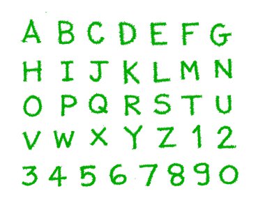 yazı tipi kroki el vektör mektup çizimi