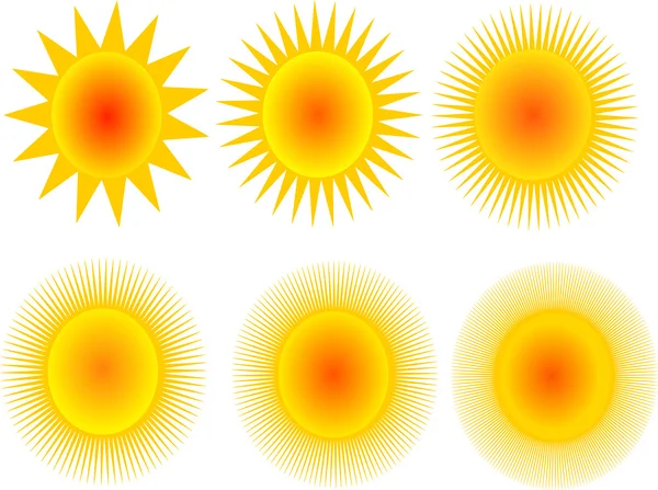 Sun Stock Photo — Stock Vector