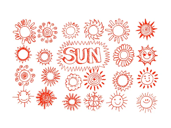 Фотография солнца — стоковый вектор