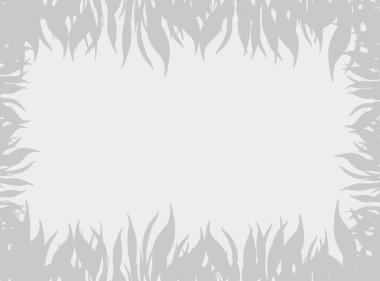 yeşil çim fotoğraf çerçevesi