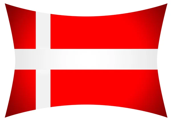 Denmark country flags — Stock Vector