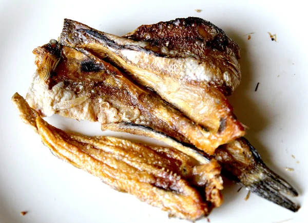 Pescado seco frito — Foto de Stock