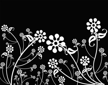 renkli resimde çiçek soyut