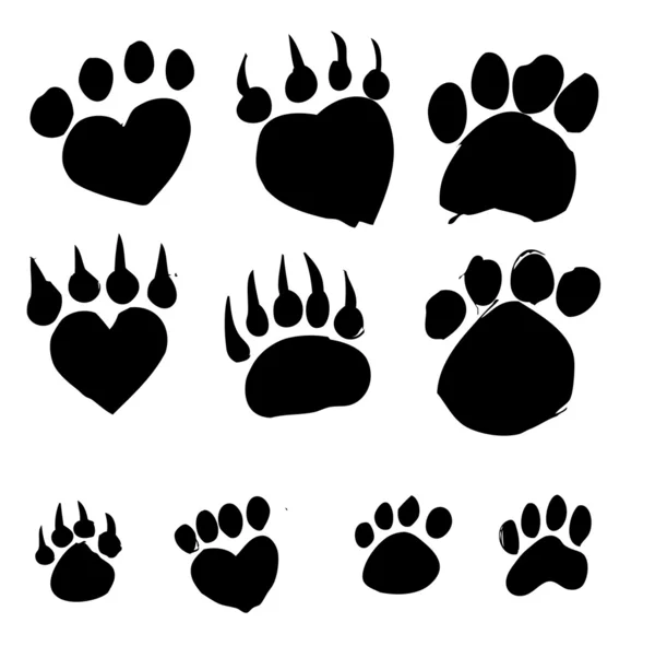 Me encantan los animales — Vector de stock