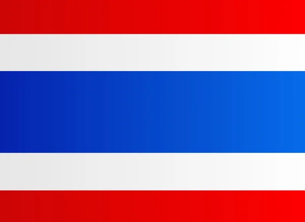 Thailand vlag pictogram ontwerp — Stockvector