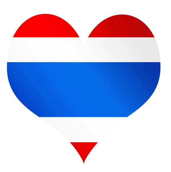 Tailandia icono de la bandera diseño — Vector de stock