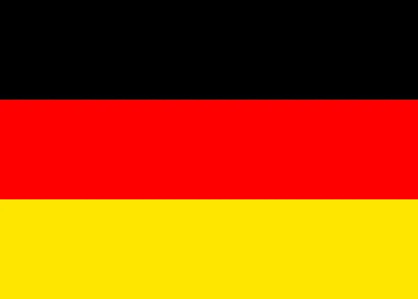 Deutsche Flagge — Stockvektor