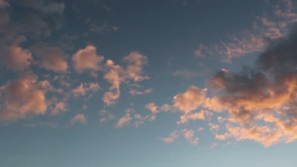 Cielo nube Hermoso paisaje nublado — Vídeo de stock