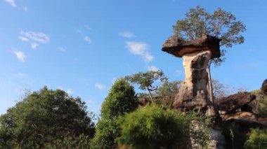 taş doğa ayağı patam, sao chaliang Tayland, ubonratchathani