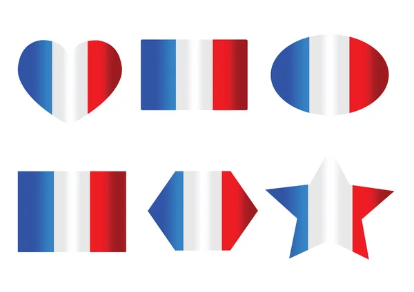 Drapeau France — Image vectorielle