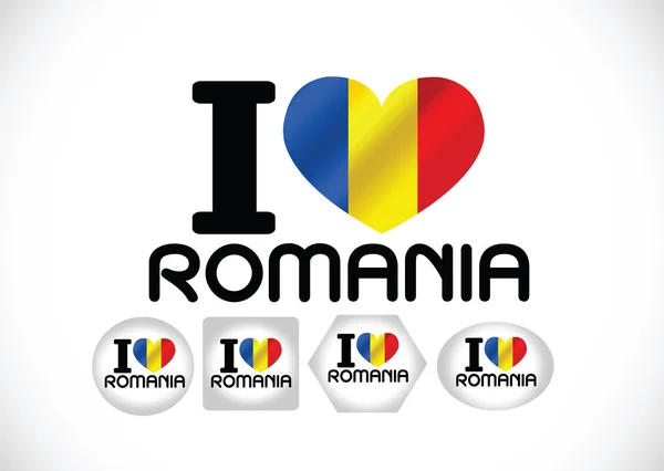 National flag of Romania — Stock Vector