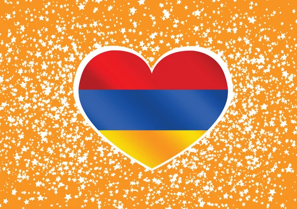 亚美尼亚主题标志设计理念 — 图库矢量图片
