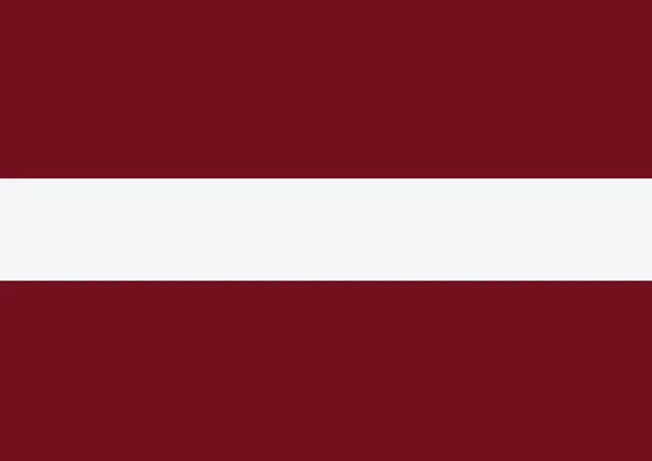 Bandera nacional de Letonia temas idea diseño — Vector de stock