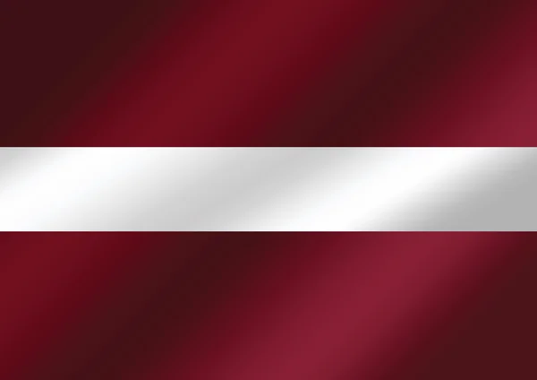 National flag of Latvia themes idea design — Stock Vector