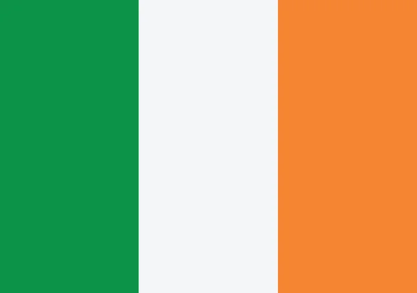 Bandeira nacional da Irlanda temas ideia design —  Vetores de Stock