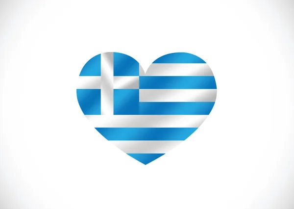 Bandera nacional de Grecia temas idea diseño — Archivo Imágenes Vectoriales