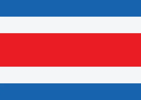 Drapeau national du Costa Rica thèmes idée conception — Image vectorielle