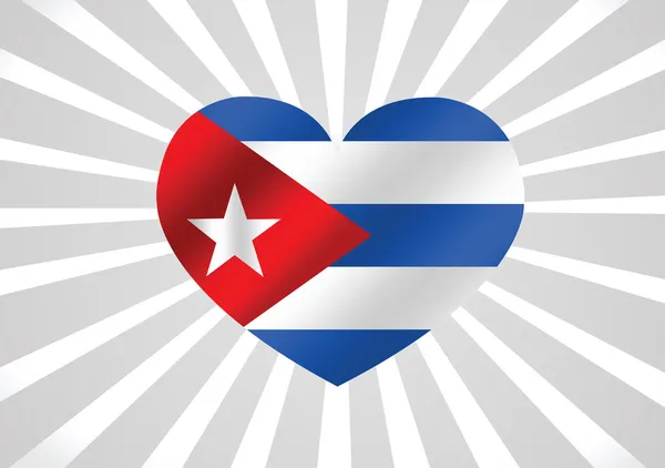 Bandeira Cuba temas ideia design —  Vetores de Stock