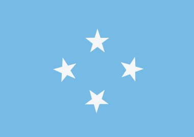 Federale Staten van micronesia vlag thema's idee design