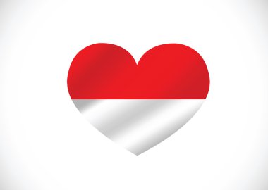 monaco temaları fikri tasarımı ulusal bayrak