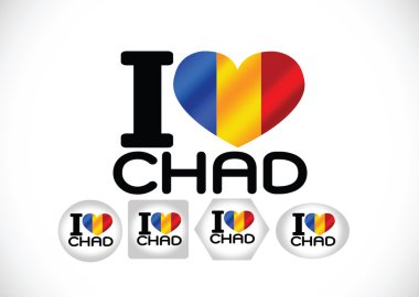 Çad bayrağı tasarım