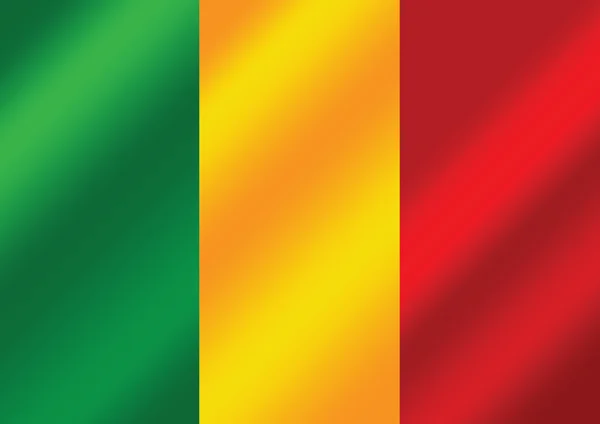 ギニアの旗のアイコン デザイン — ストックベクタ