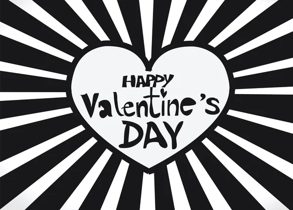 Feliz día de San Valentín tarjetas de diseño de ideas — Vector de stock