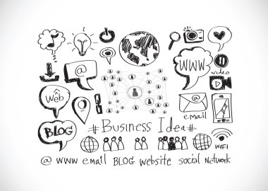 iletişim simgeler. Web simgeler kümesi