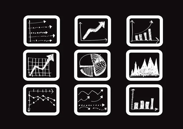 Business Infographic icons — Stock Vector