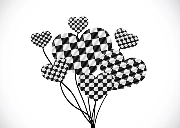 Сердечные валентинки
