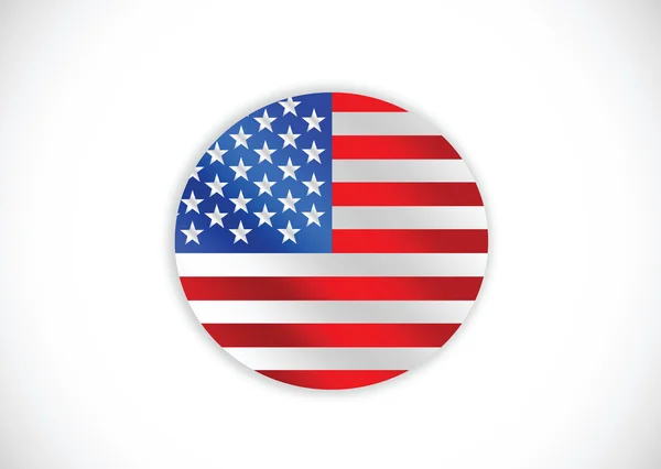 USA flag — Stock Vector