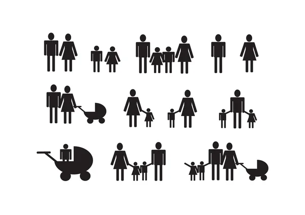 People Family icon — Stock Vector