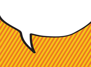 konuşma balonu pop sanat tarzı