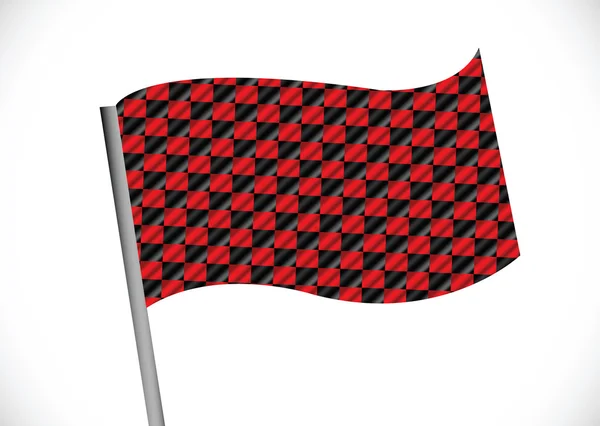 レース旗の背景 — ストックベクタ