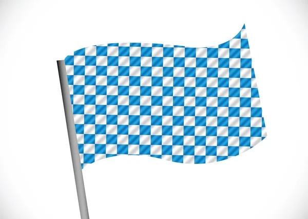 Hintergrund der Rennflagge — Stockvektor