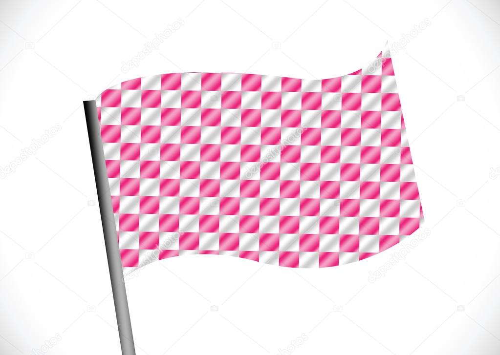 Pink Racing flags Background