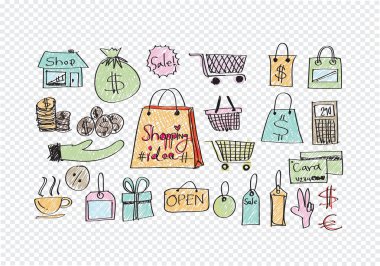 el doodle iş simgesi