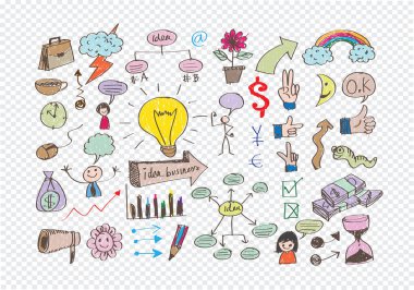 el doodle iş simgesi
