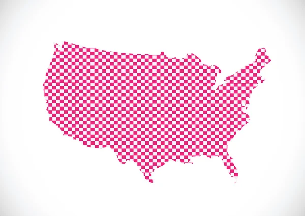 USA map — Stock Vector